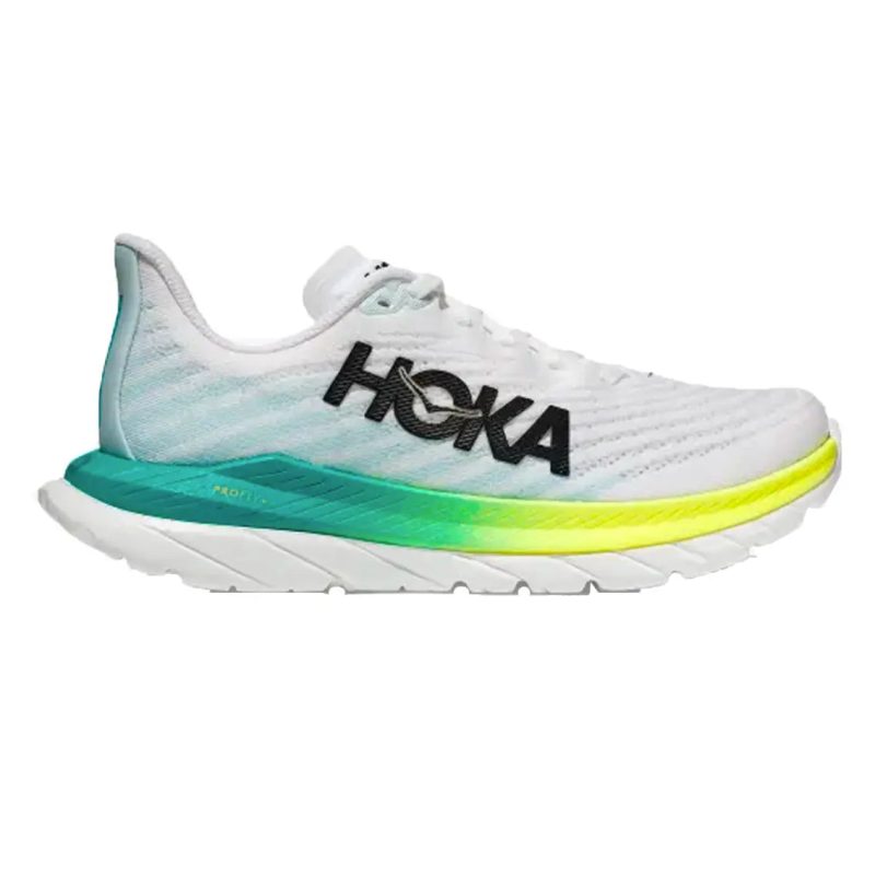 Womens Hoka Mach 5 White Blue Glass 1 90366873 684b 4a92 b96f ce68dd020d73